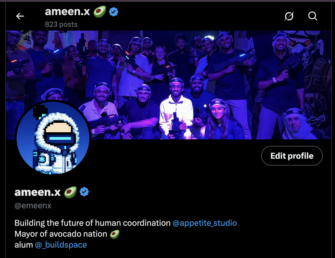 ameen.x profile on X